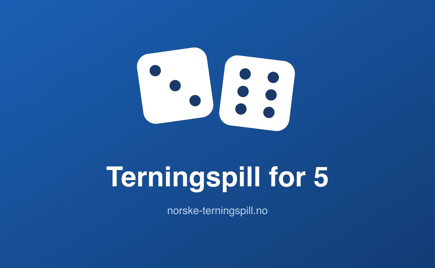 Terningspill for 5 spillere