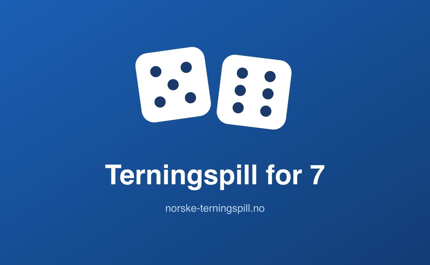 Terningspill for 7 spillere