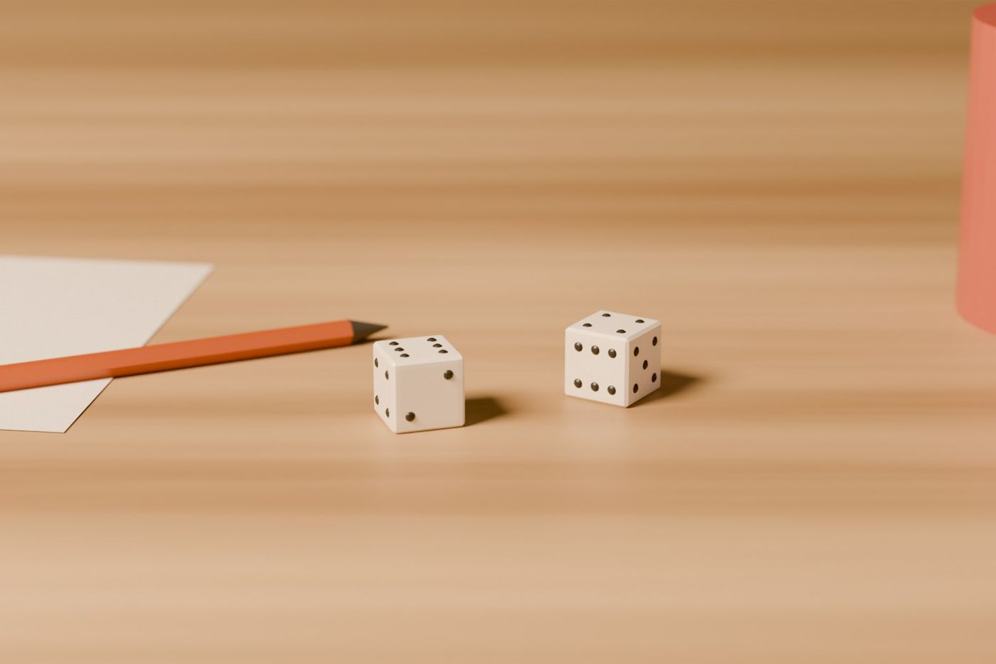 Illustrasjon til Terningbowling: Spillets gang